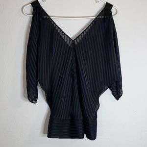 Womens Guess Open Shoulders Dress Top